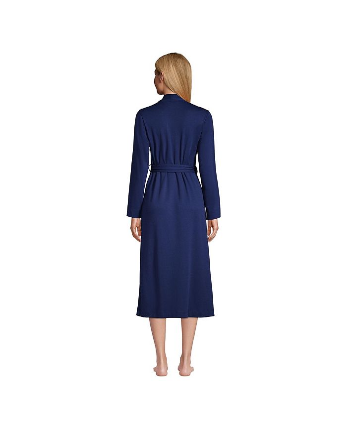 Lands' End Women's Supima Cotton Long Robe Macy's