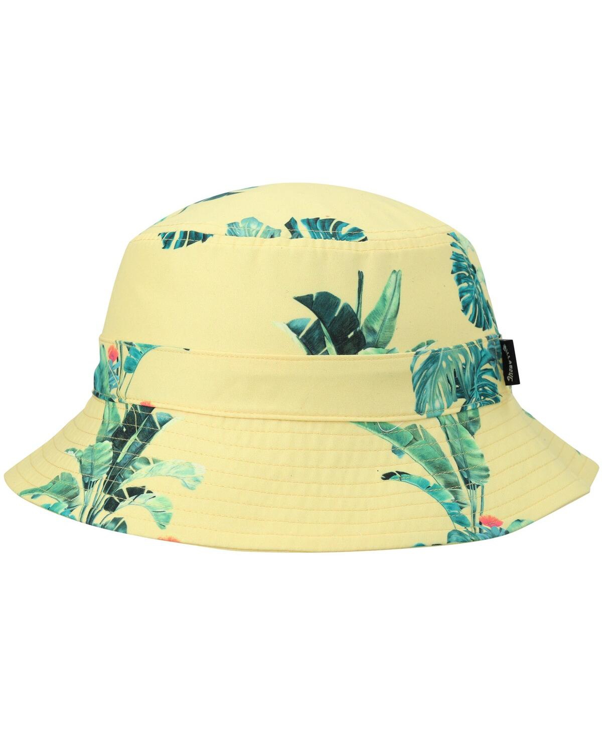 Men's Billabong Yellow Jungle Bucket Hat - Yellow