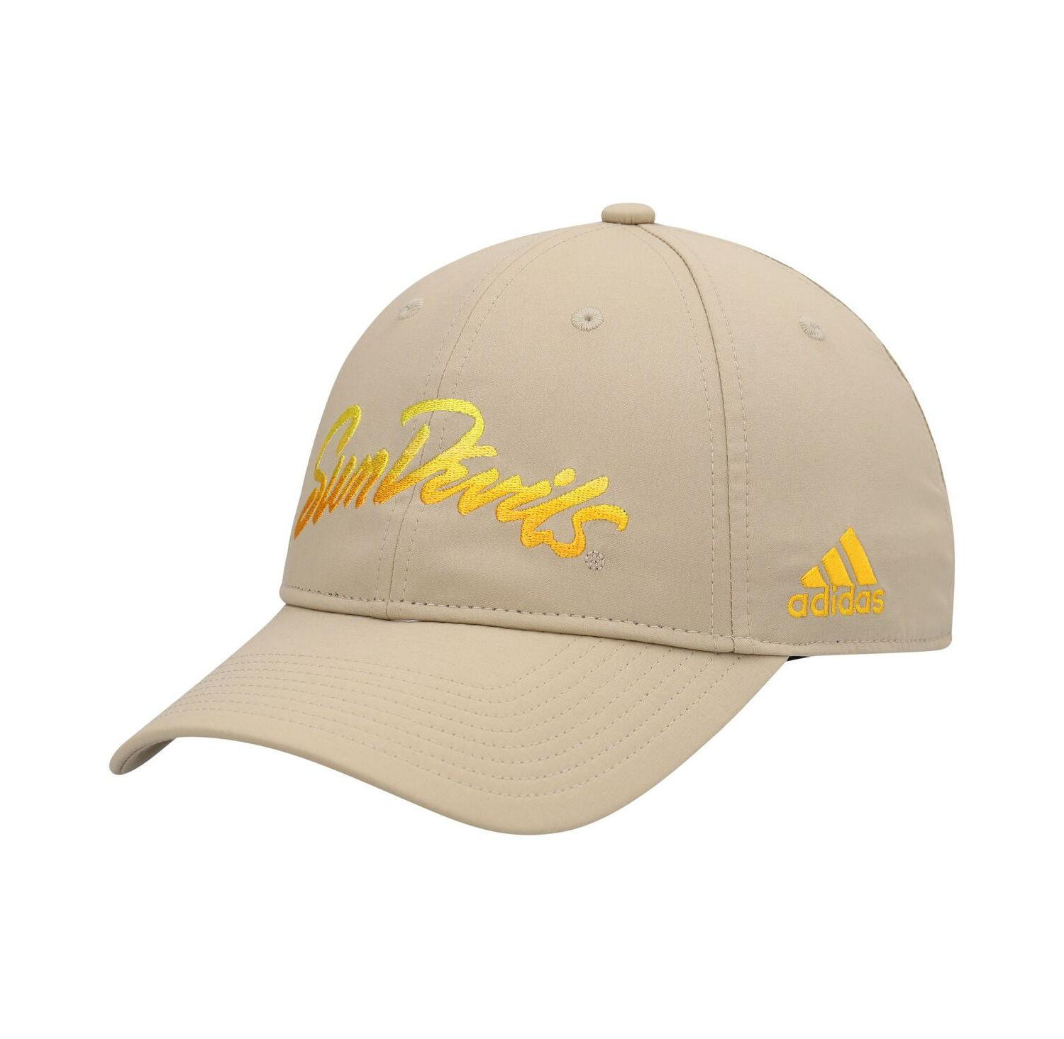 Men's Khaki Arizona State Sun Devils Rising Devils Slouch Adjustable Hat