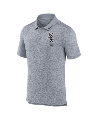Men's Gray Chicago White Sox Next Level Polo Shirt