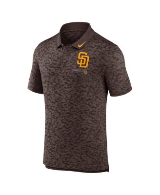 Men's Charcoal San Diego Padres Next Level Polo Shirt