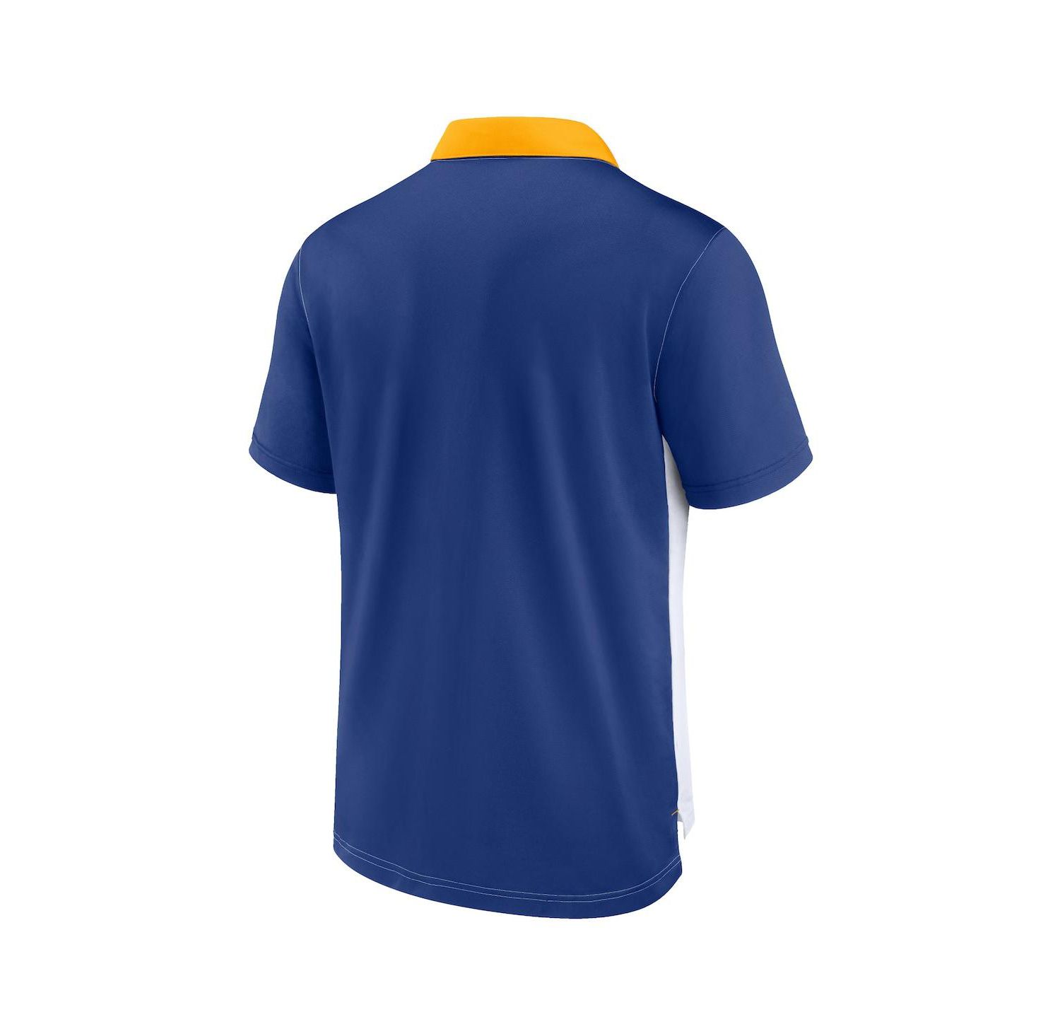 Men's White, Royal Seattle Mariners Rewind Stripe Polo Shirt