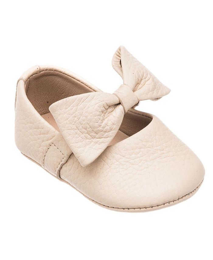 Elephantito Infant Girl Baby Ballerina with Bow Shoes Macy's
