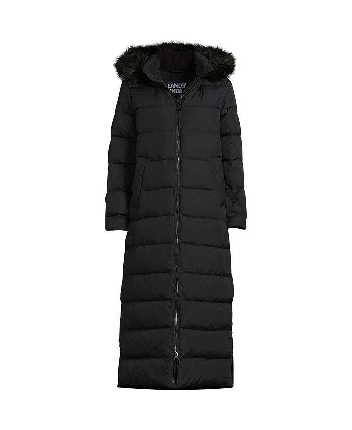 Lands' End Women's Tall Down Maxi Winter Coat - Macy's
