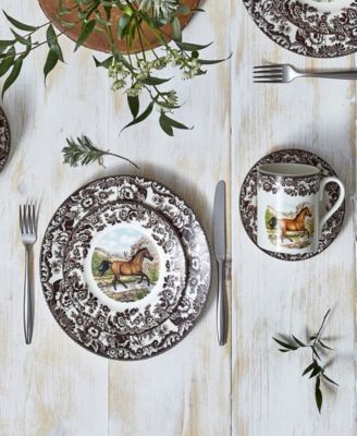 Woodland American Quarter Horse Mug, Set of 4