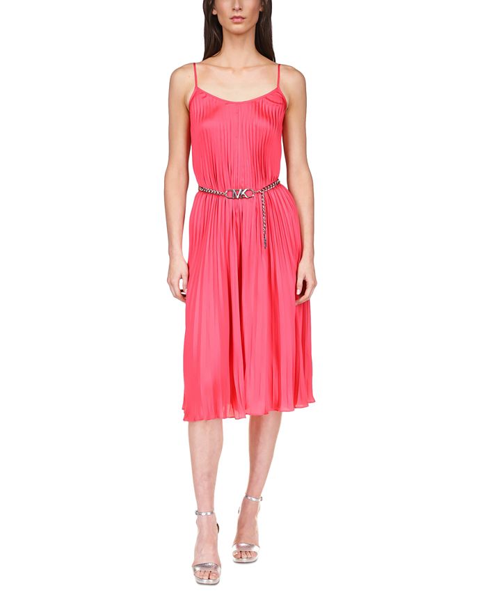 Chain midi 2024 dress michael kors