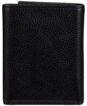 Tommy Hilfiger Men s Orson II Angled Flag Trifold Leather Wallet
