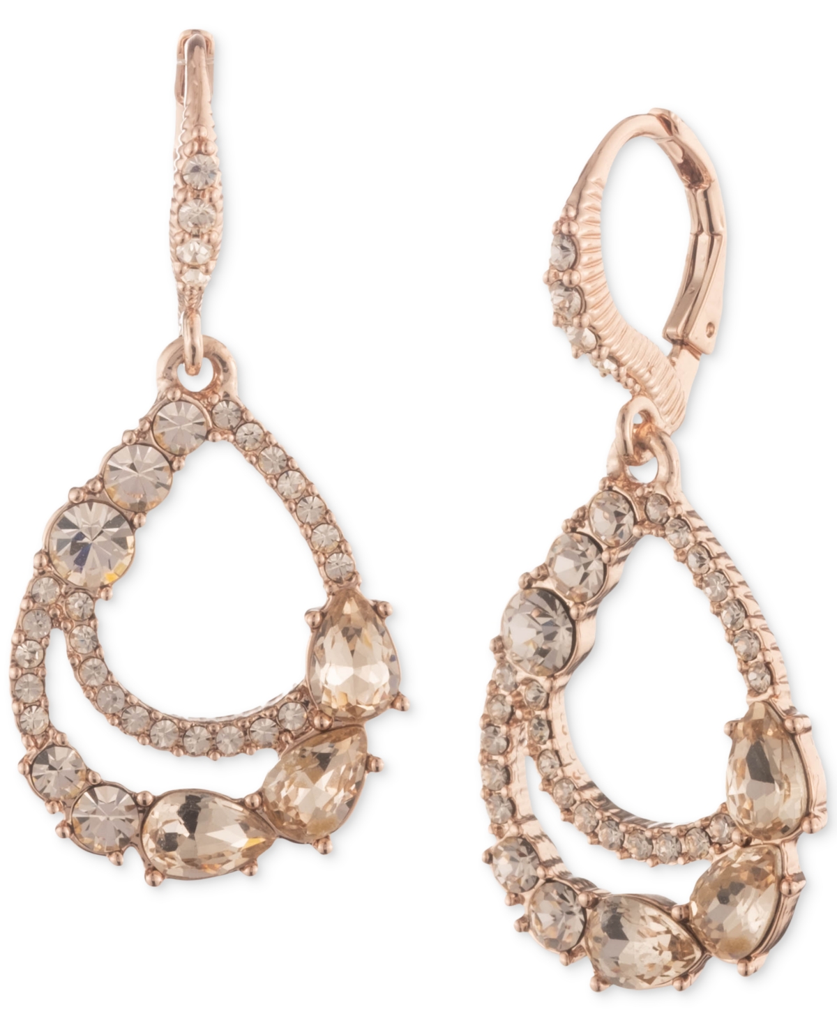 Givenchy crystal chandelier earrings hotsell