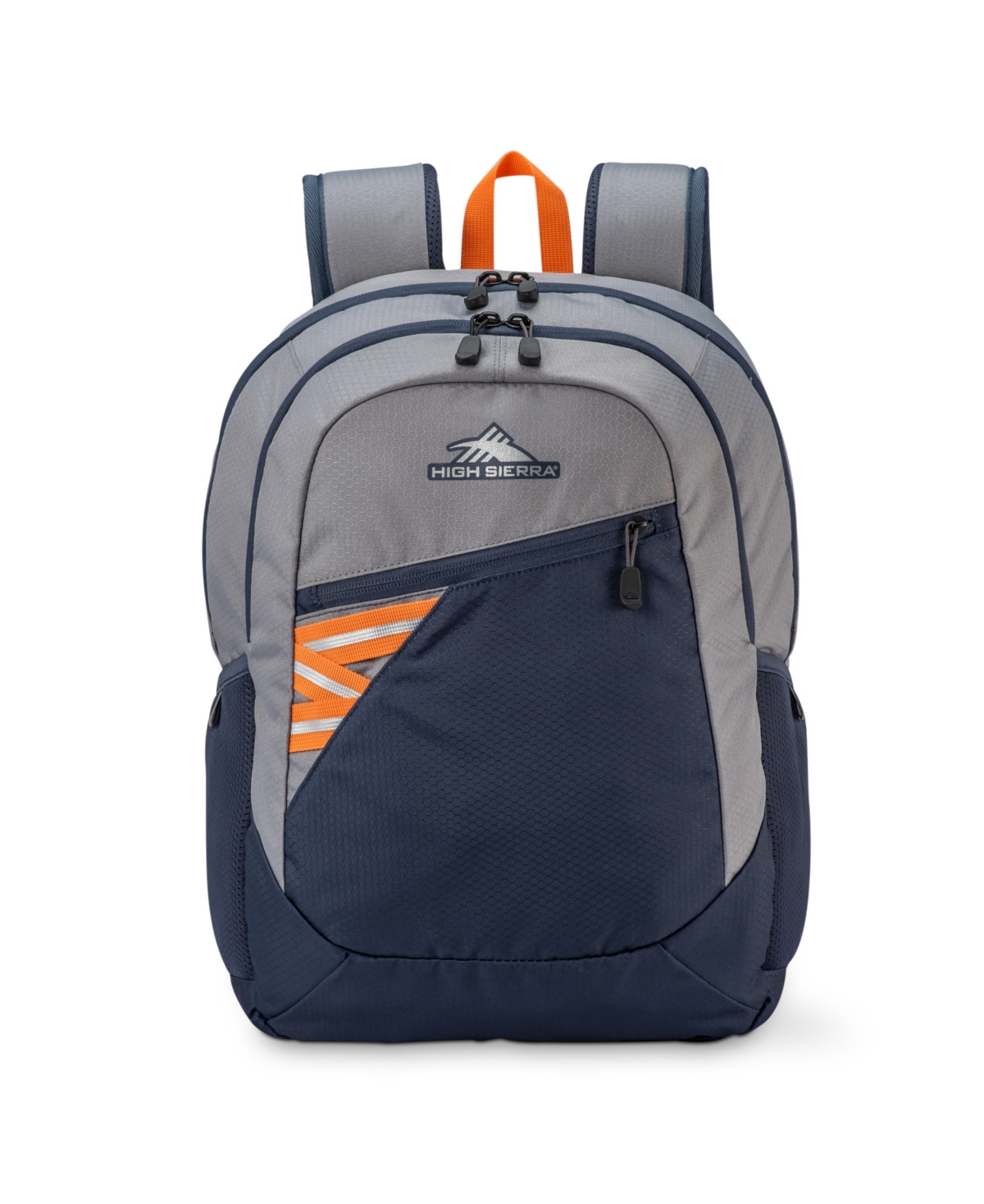 High Sierra Outburst 2.0 Backpack In Steel Gray,indigo Blue
