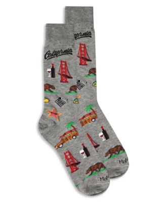 Men's Destination Rayon from Bamboo Novelty Crew Socks