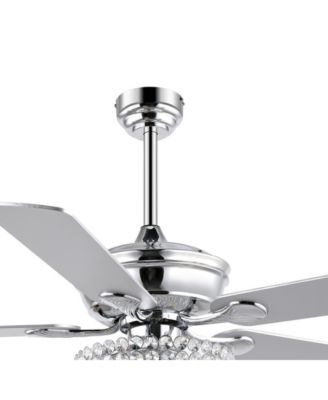 Cammy 52" 3-Light Traditional Transitional Iron LED CEILING FAN