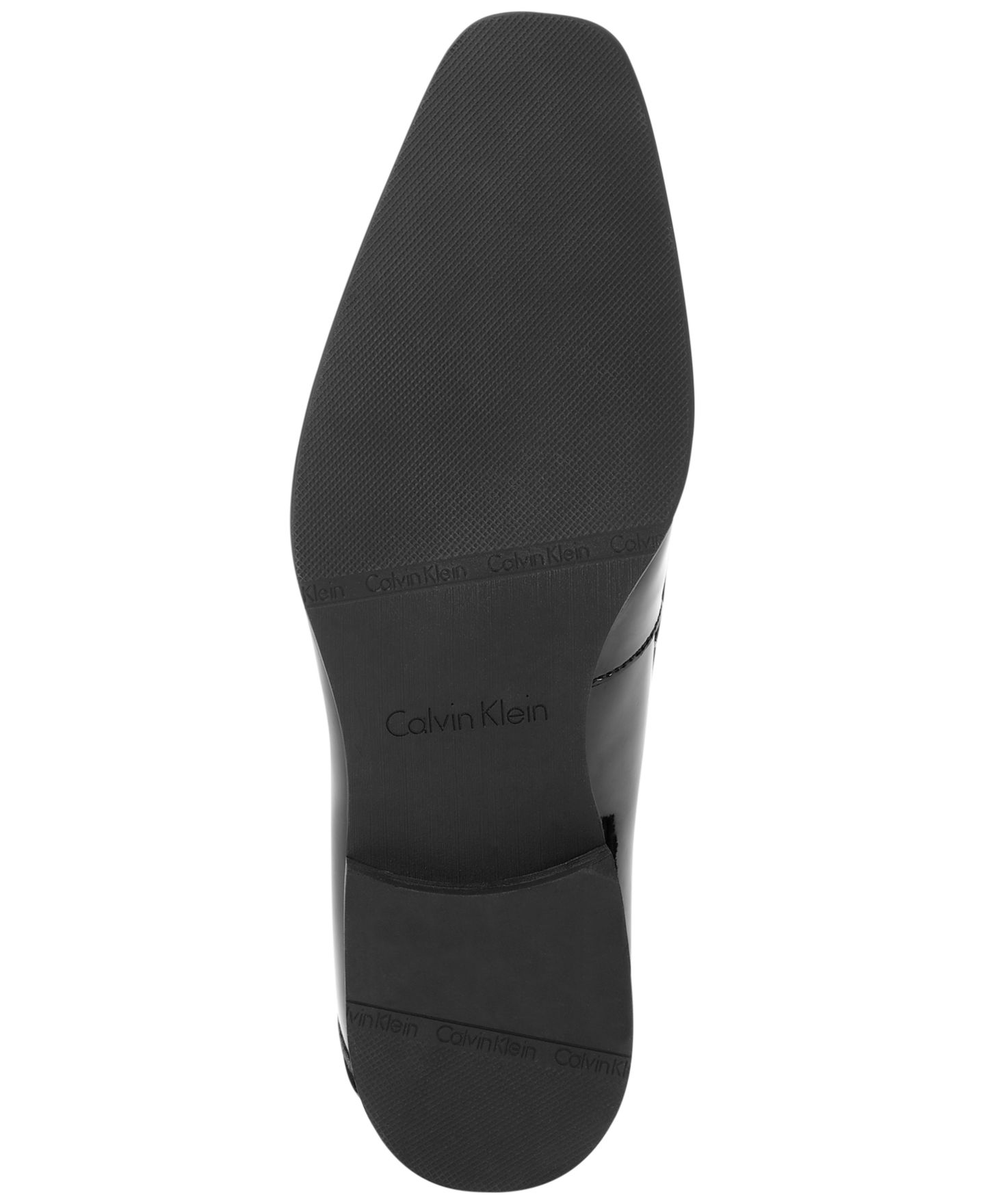 Мужские туфли Calvin Klein Bernard Patent Slip-on Loafer, цвет: Чёрный лаковый — фото 3