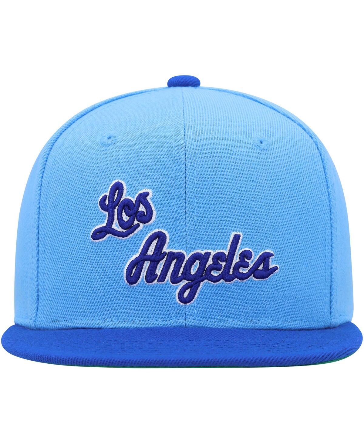 Big Boys and Girls Mitchell & Ness Royal Los Angeles Lakers Two-Tone Snapback Hat - Royal