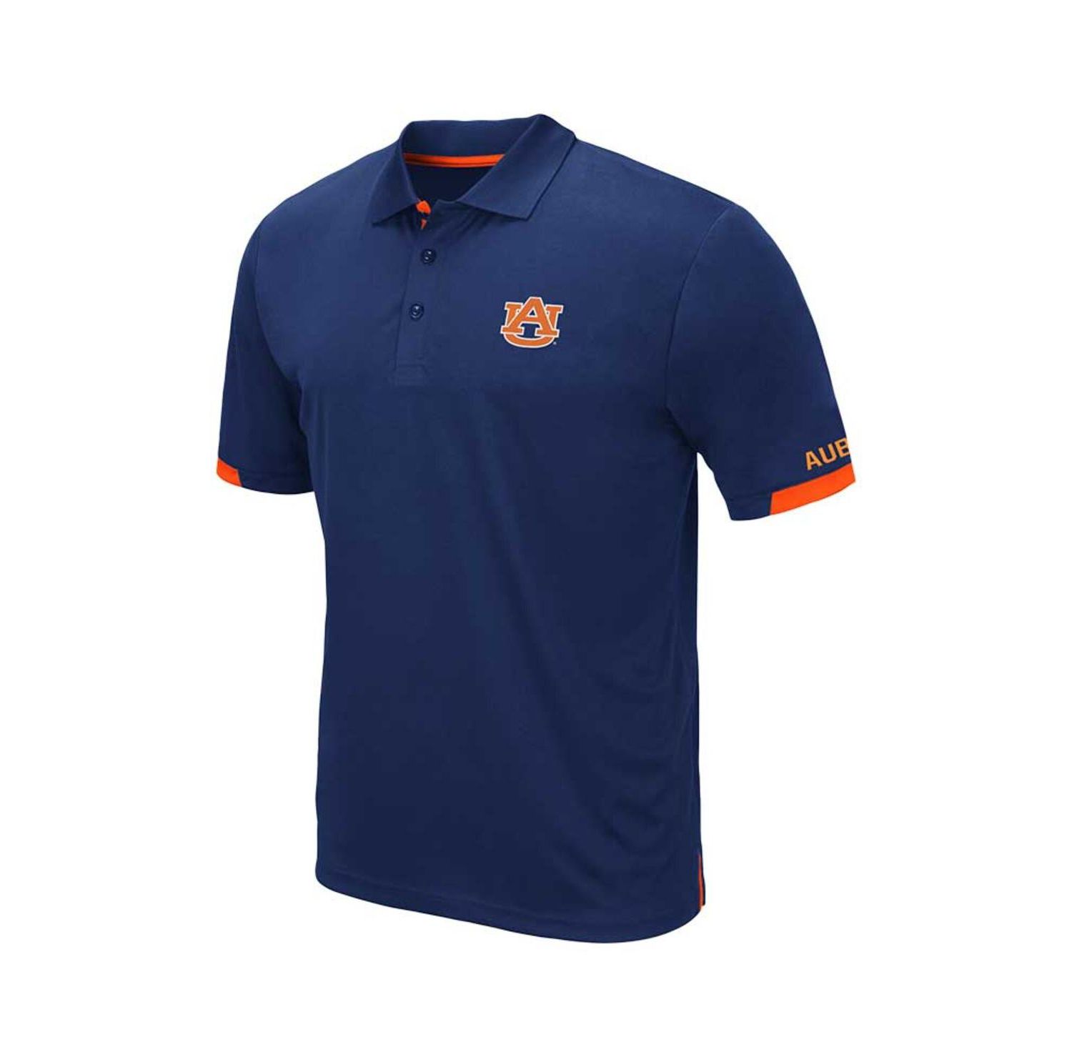 Men's Navy Auburn Tigers Big and Tall Santry Polo Shirt
