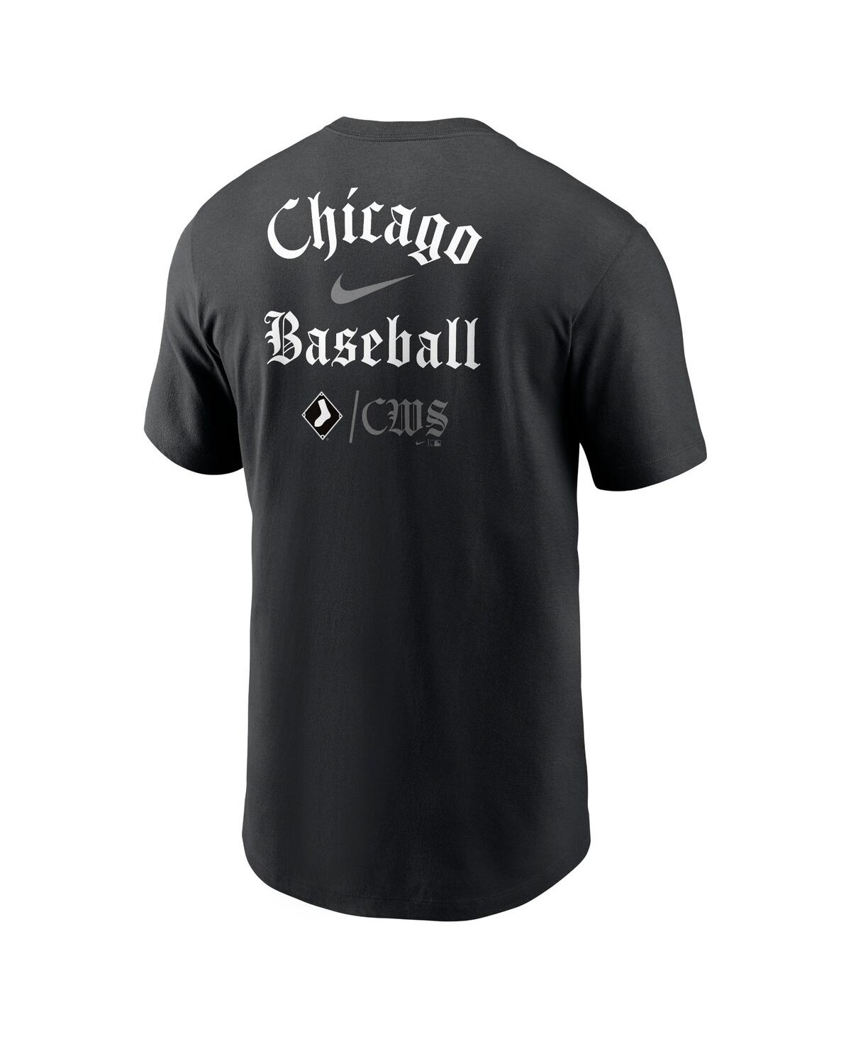 Men's NikeChicago White Sox City Connect 2-Hit T-shirt - Black