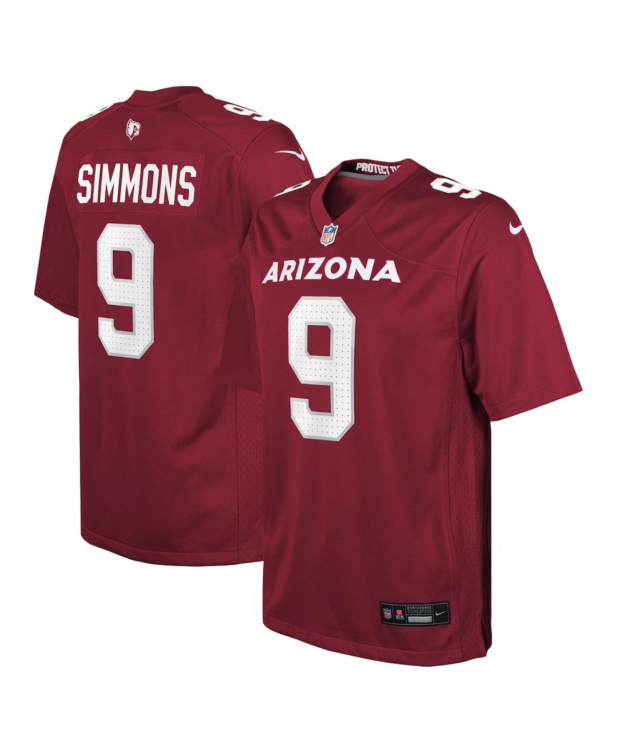 Big Boys and Girls Nike Isaiah SimmonsArizona Cardinals Game Player Jersey - Cardinal