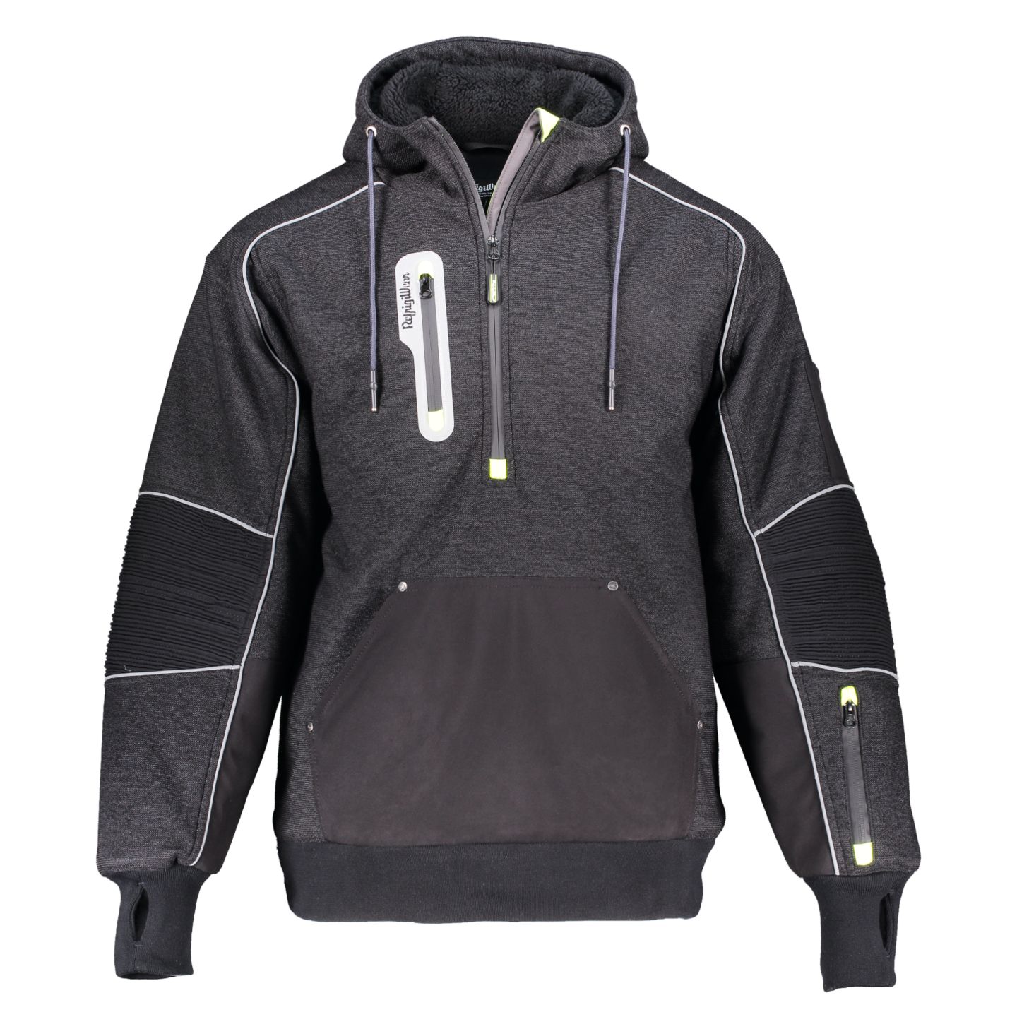 Мужской свитшот RefrigiWear Extreme Hybrid, цвет: Чёрный — фото 24