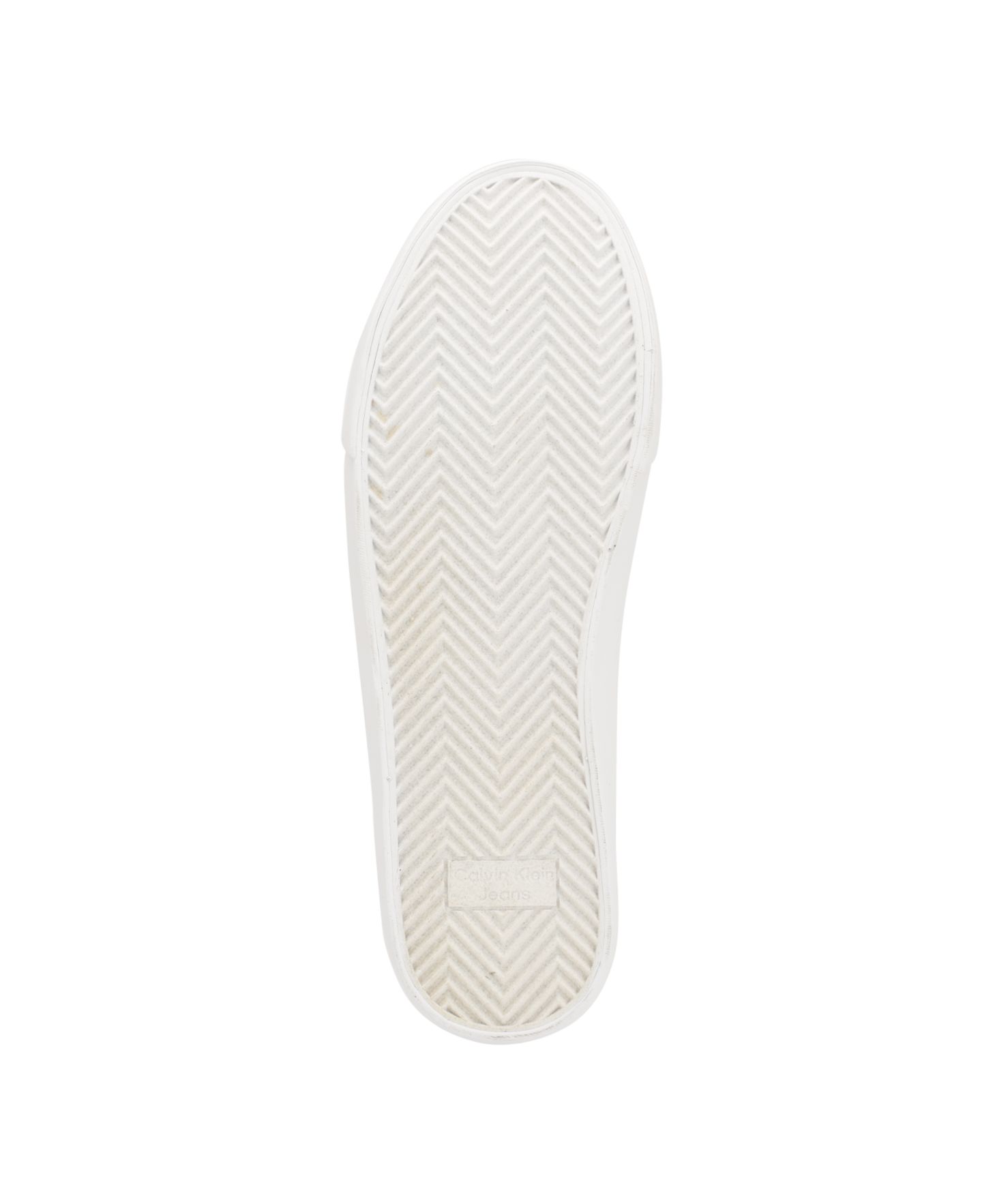 Мужские кроссовки Calvin Klein Rex Lace-Up Slip-On, цвет: Белый / Тёмно-синий — фото 5