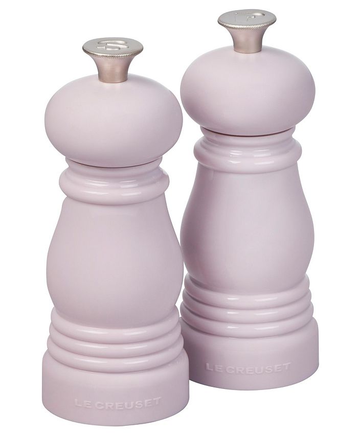 Le Creuset Petite Salt and Pepper Mill Set with Adjustable Grind Macy's