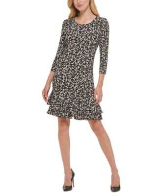 Macy's tommy hilfiger floral dress on sale