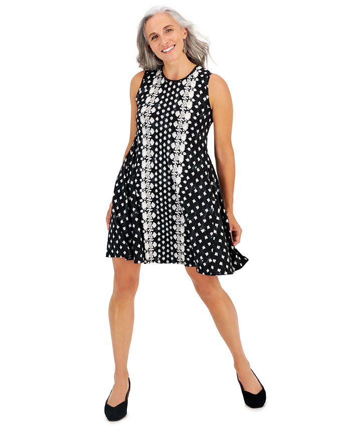 Style Co Petite Printed Flip Flop Dress Created for Macy s Macy s