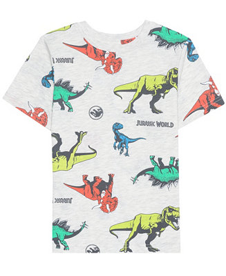 Jurassic Park Hybrid Toddler Boys Jurassic World All Over Print Short ...
