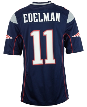 Nike Men's Julian Edelman New England Patriots Game Jersey