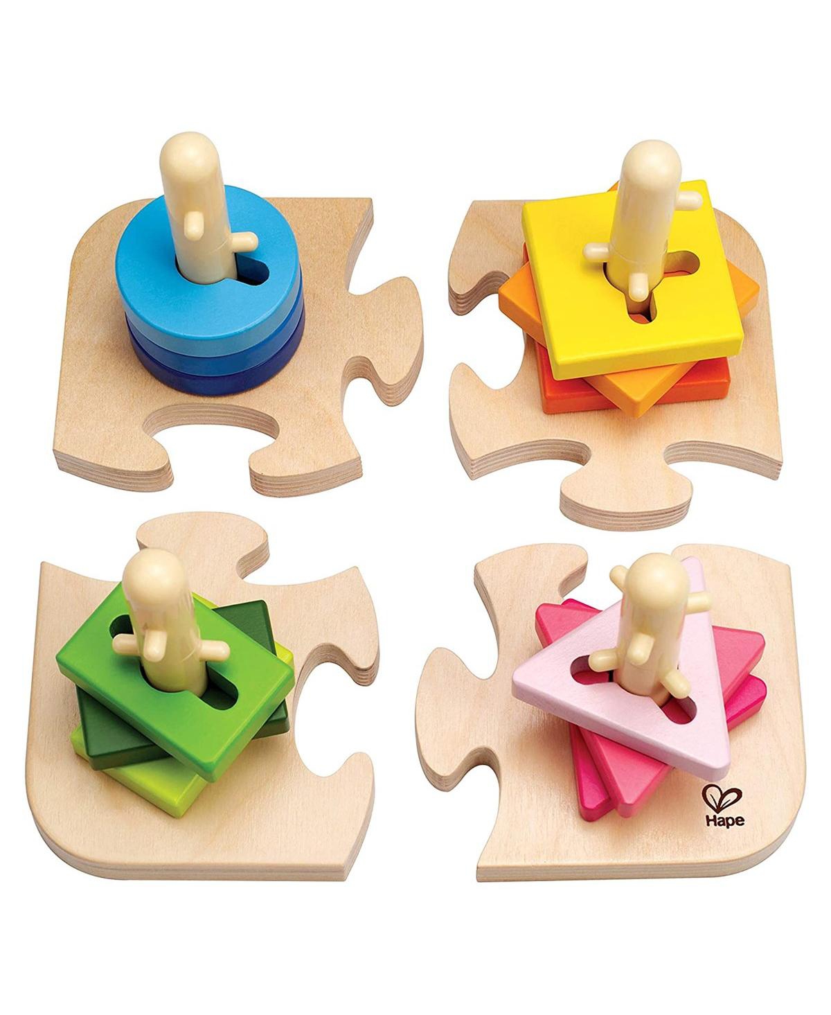 Shop Hape Creative Peg Puzzle In Multicolored