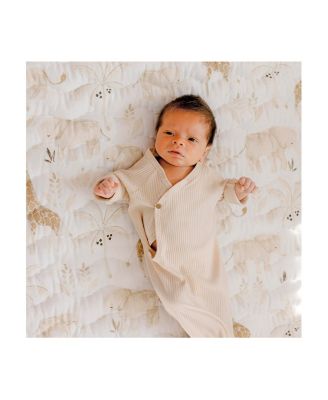 Baby Boys or Baby Girls Kendi Quilted Playmat Safari