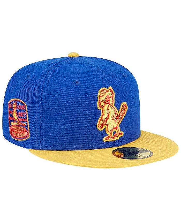 New Era Men's Royal, Yellow Boston Red Sox Empire 59FIFTY Fitted