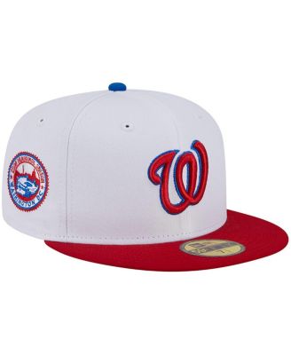 Lids Washington Nationals New Era Jersey 59FIFTY Fitted Hat - Black