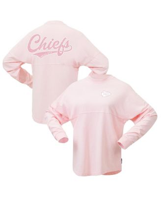 Women s Fanatics Pink Kansas City Chiefs Millennial Spirit Jersey T shirt Macy s