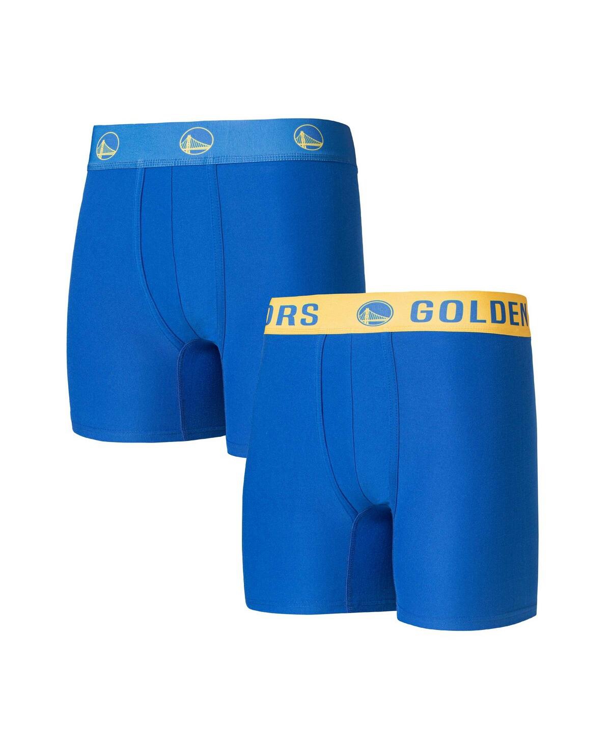 Men's Concepts Sport Royal Golden State Warriors Breakthrough 2-Pack Boxer Briefs - Royal