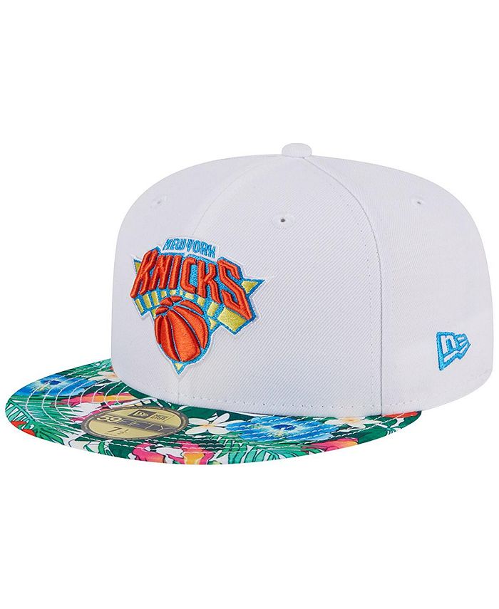 New Era Men's White New York Knicks 59FIFTY Fitted Hat Macy's