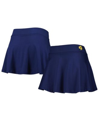 Women's Navy Notre Dame Fighting Irish Flowy Skort