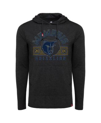 Men's and Women's Black Memphis Grizzlies Beale Street Hometown Rowan Pullover Hoodie