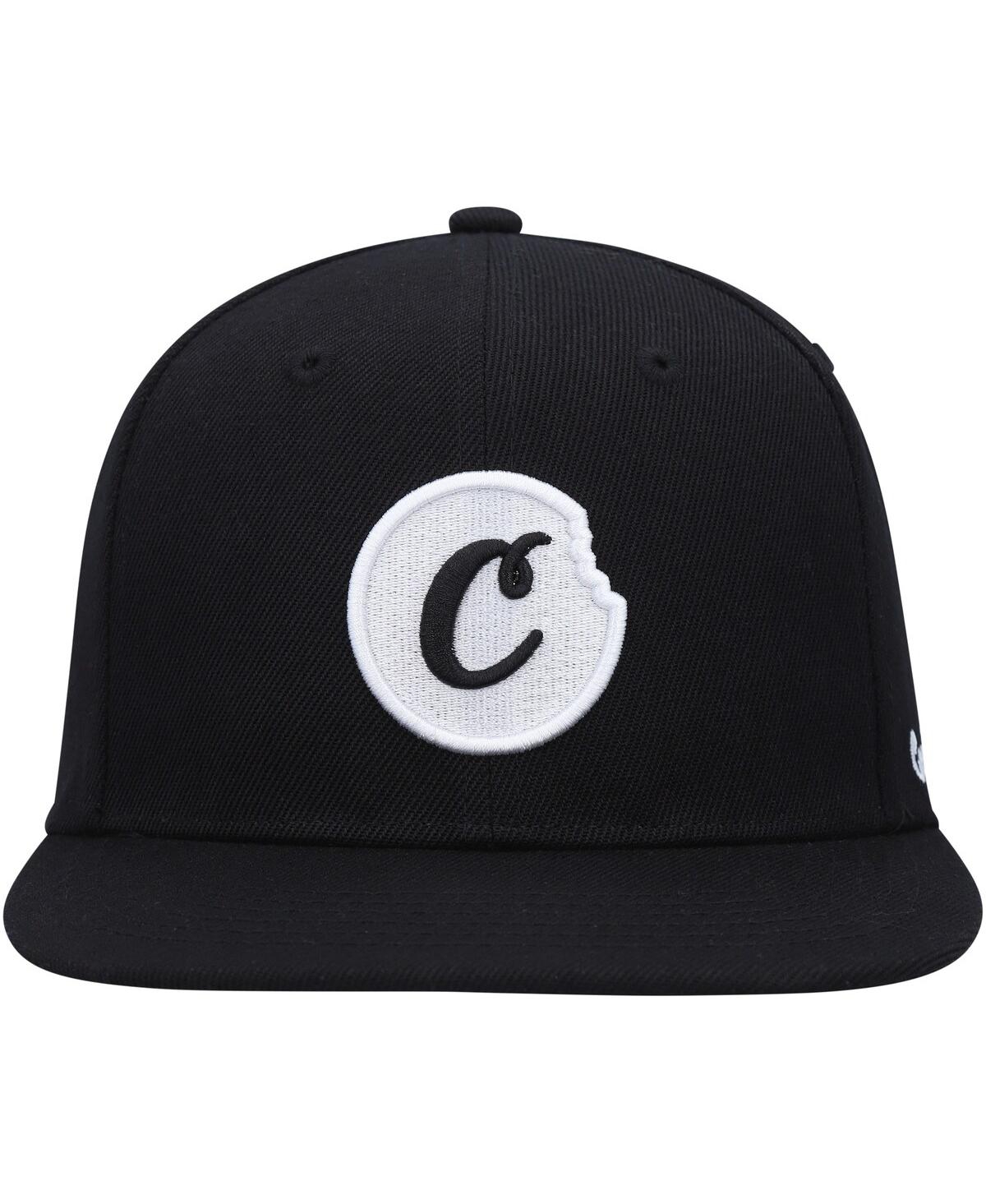 Shop Cookies Men's  Black C-bite Snapback Hat