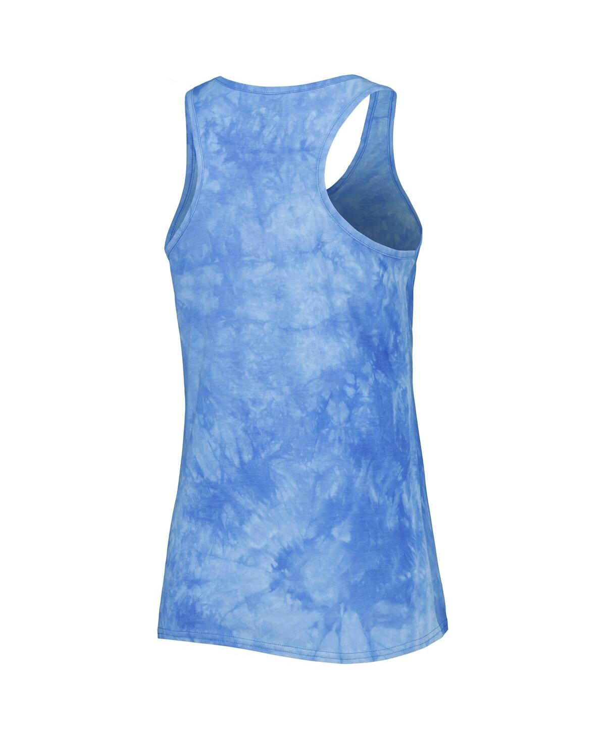 CONCEPTS SPORT WOMEN'S CONCEPTS SPORT ROYAL BUFFALO BILLS BILLBOARD SCOOP NECK RACERBACK TANK AND SHORTS SLEEP SET 