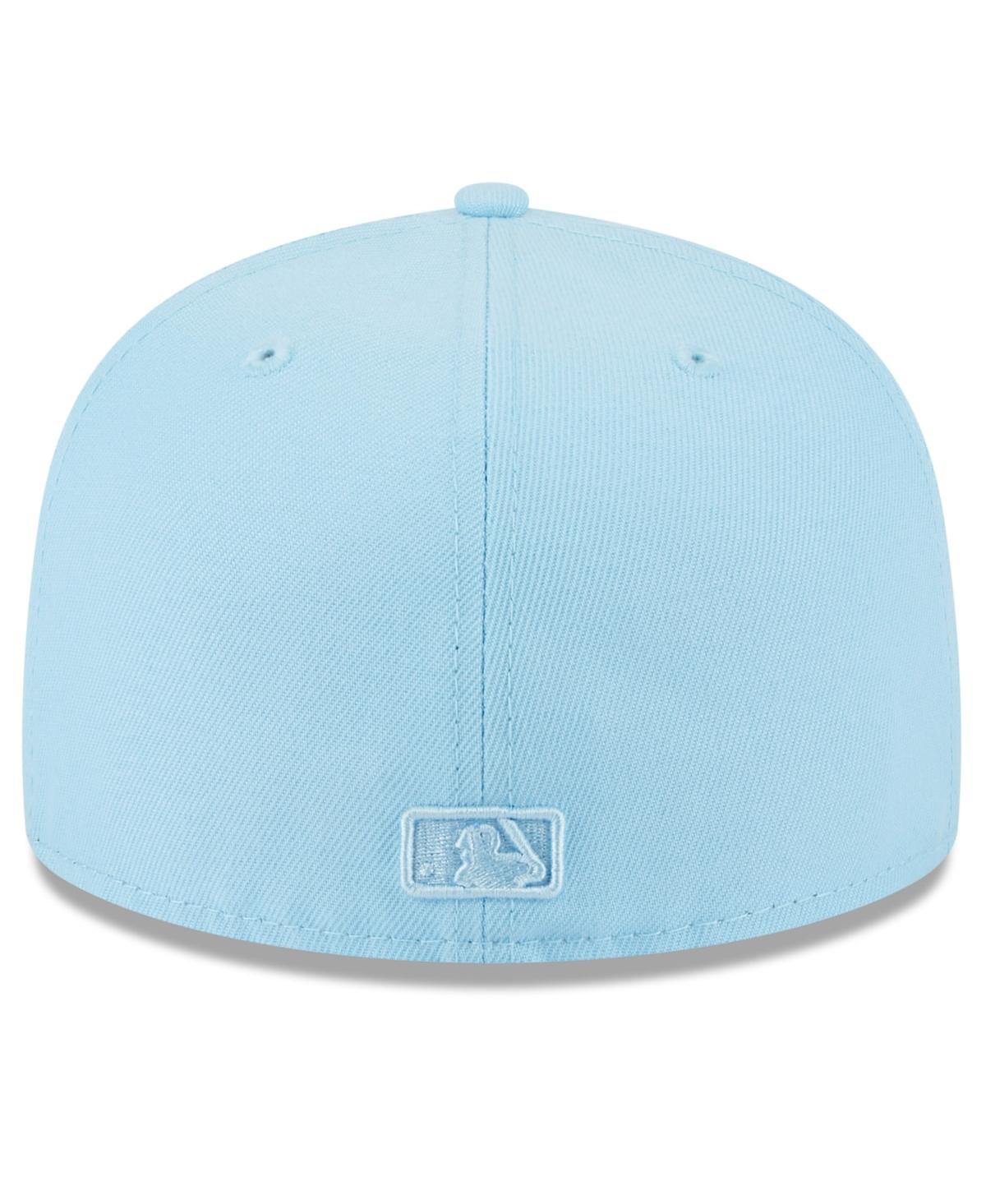 Shop New Era Men's  Light Blue Los Angeles Angels 2023 Spring Color Basic 59fifty Fitted Hat