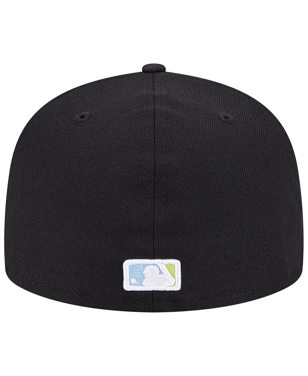 Men's New EraLos Angeles Dodgers Multi-Color Pack 59FIFTY Fitted Hat - Black