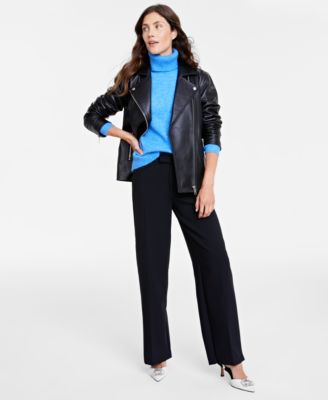 Macy's moto jacket best sale