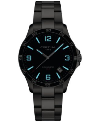 Men's Swiss DS-8 Stainless Steel Bracelet Watch 42mm