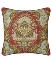 J.Queen New York Timber Linen 18 Square Decorative Throw Pillow Linen