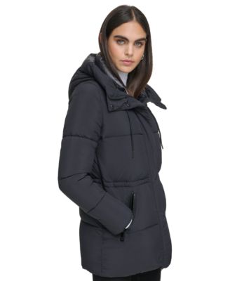 Women's Hooded Anorak Puffer Coat