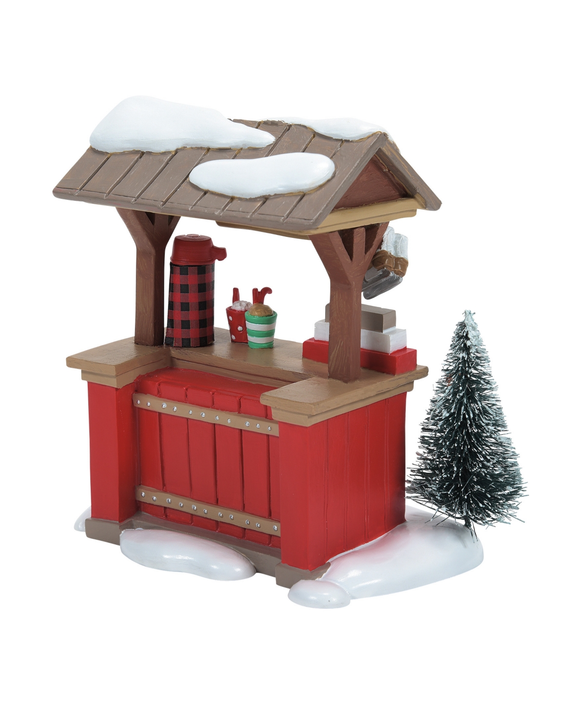 Department Five Hot Cocoa Stand Figurine In Multi