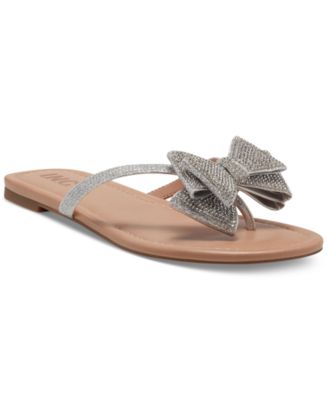 I.N.C. International Concepts - Women's Mabae Bow Flat Sandals