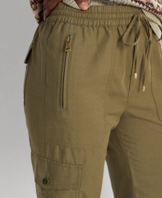 Lauren Ralph Lauren Women's Twill Cargo Ankle Pants