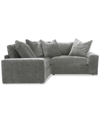 Michola 2-Pc. Fabric L-Shape Sectional Sofa