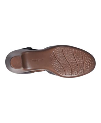 Women's Clarice Mary Jane Block Heel Pumps