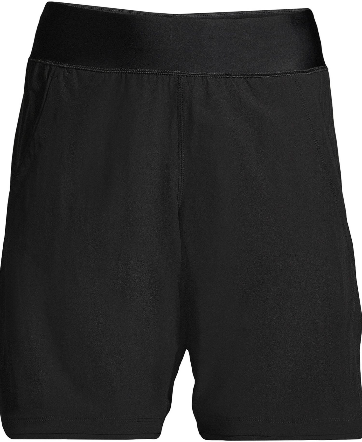 Plus Size Sunshade UPF 50 9" Board Shorts with Panty